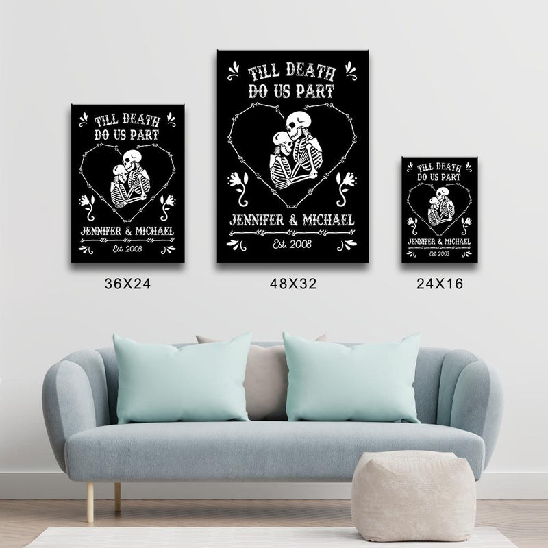 Till Death Premium Canvas