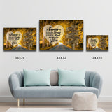 Autumn Yellow Road Saying 2 Multi-Names Premium Canvas