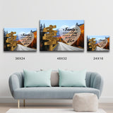 Autumn Mountain Saying 2 Multi-Names Premium Canvas