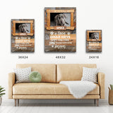 Dog Memorial Premium Canvas