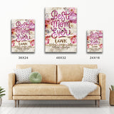 Best Mom Ever Premium Canvas