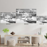 God Bless - Ocean Dock Poster