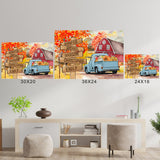 Old Truck Barn Art Multi-Names Poster