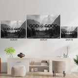 God is Good - Mountain Range Poster