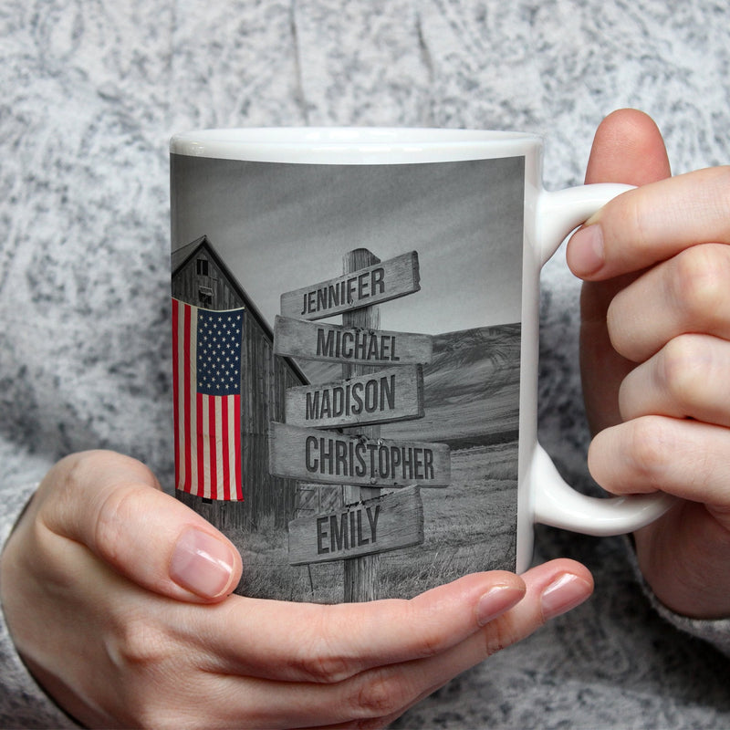 American Barn Multi-Names Mug