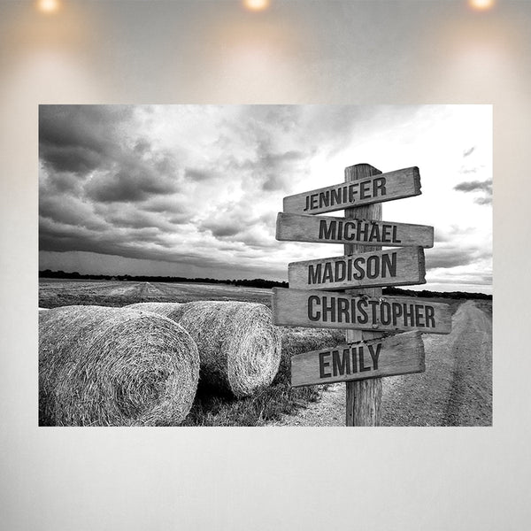 Country Road Multi-Names Poster