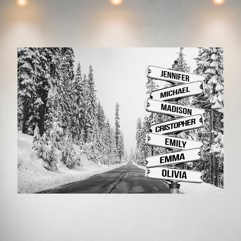 Winter Road Multi-Names Poster