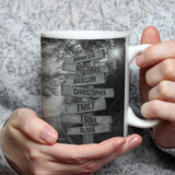 Autumn Road Multi-Names Mug