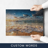 Ocean Sunset Thousand Words Poster