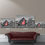 American Barn Multi-Names Premium Canvas