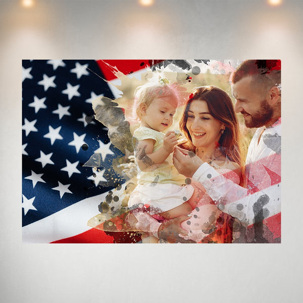 American Family Photo Poster