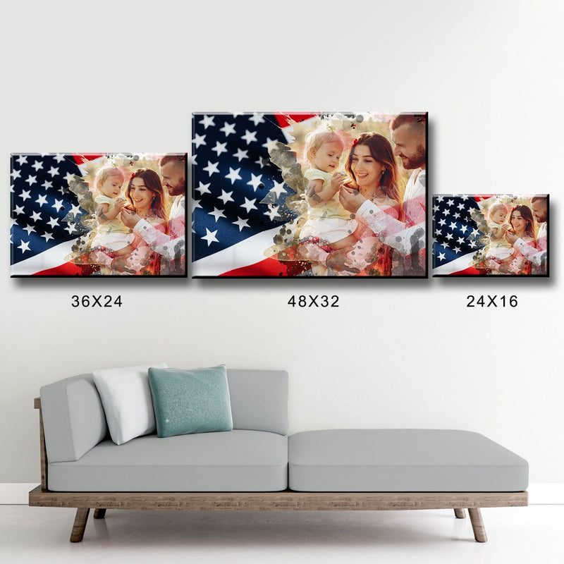 American Family Photo Premium Canvas