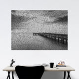 Ocean Dock Thousand Words Poster