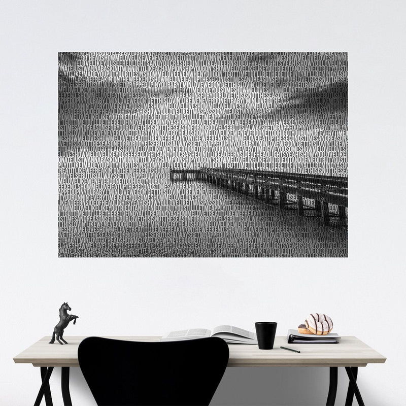 Ocean Dock Thousand Words Poster