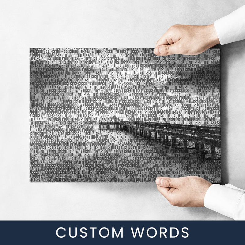 Ocean Dock Thousand Words Poster