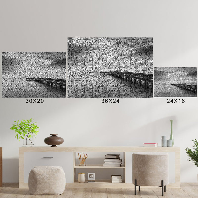 Ocean Dock Thousand Words Poster