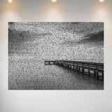 Ocean Dock Thousand Words Poster