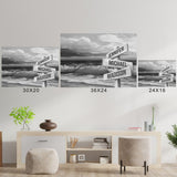 Beach Oil Painting Multi-Names Poster