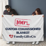 Custom Commissioned Premium Fleece Blanket