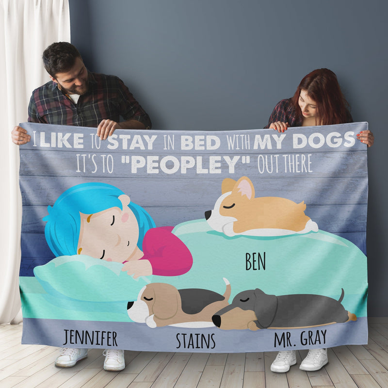 Stay In Bed Fleece Blanket