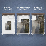 Mountain Range Color Multi-Names Fleece Blanket
