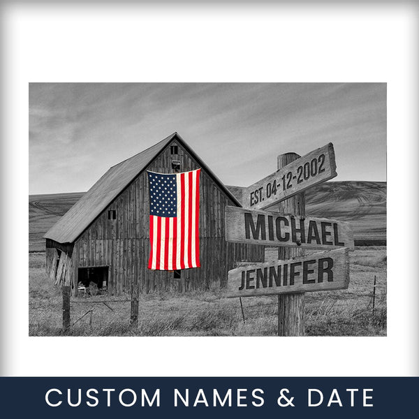 American Barn Names High Resolution Download