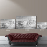 Loved You Then Love You Still Names Premium Canvas