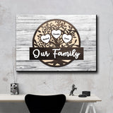 Family Tree Premium Canvas