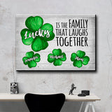 Lucky Family Premium Canvas