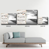 Ocean Dock Love You Premium Canvas 3