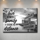 Ocean Dock with Saying 5 Multi-Names Premium Canvas