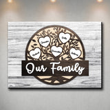 Family Tree Premium Canvas