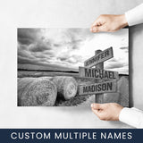 Country Road Multi-Names Poster