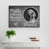 Pet Memorial Premium Canvas