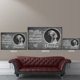 Pet Memorial Premium Canvas