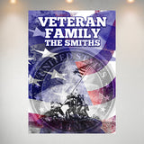 Veteran Family Army Poster