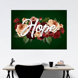 Hope Flowers Poster