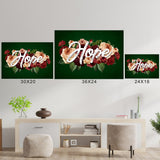 Hope Flowers Poster