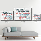 Heaven in Our Home Premium Canvas