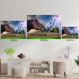 Horse Fence Names Poster