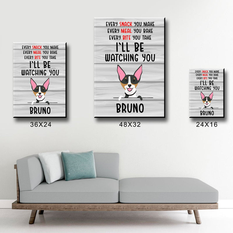 I'll Be Watching You Premium Canvas