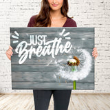 Just Breathe Premium Canvas