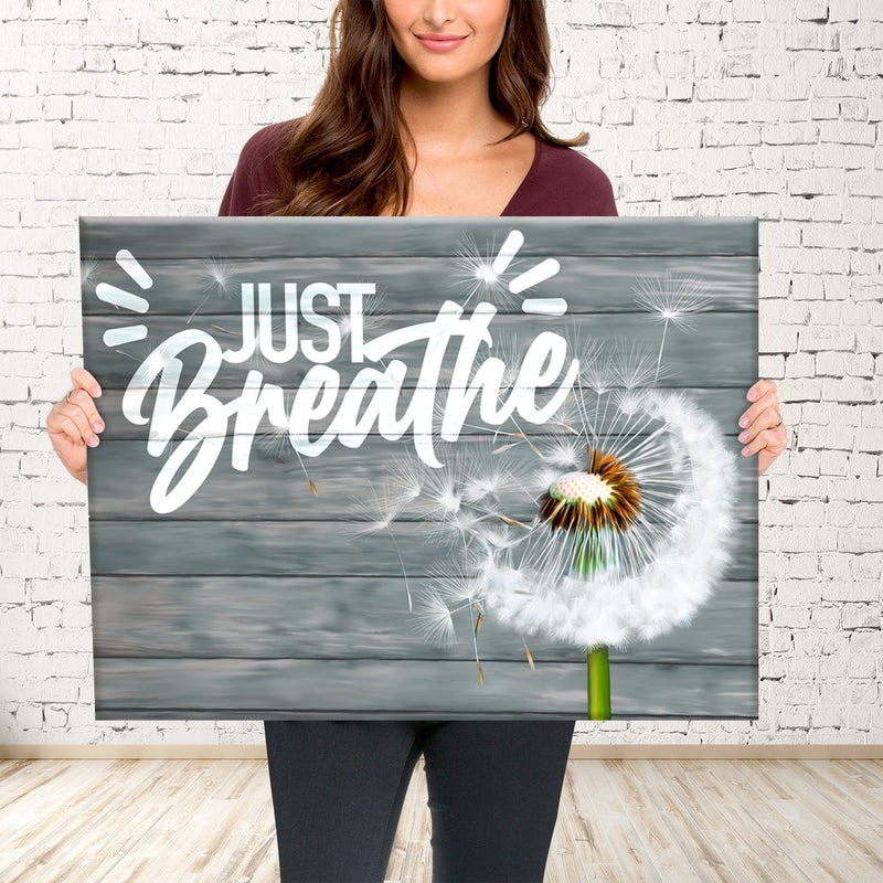 Just Breathe Premium Canvas