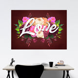 Love Flowers Poster