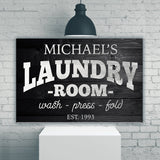 Laundry Room Premium Canvas