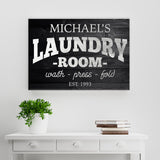 Laundry Room Premium Canvas