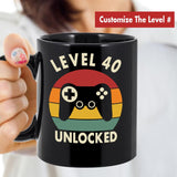 Retro Level Unlocked Mug