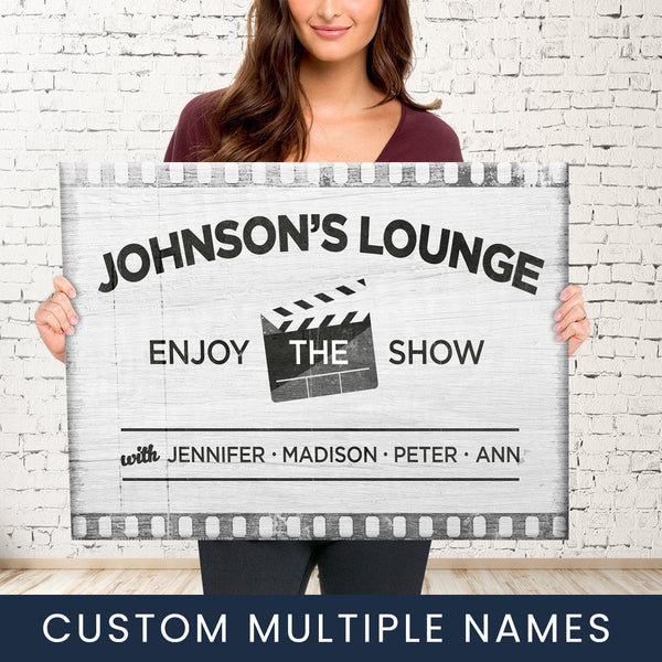 Lounge Names Premium Canvas