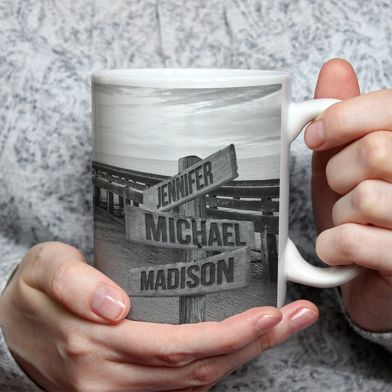 Ocean Dock Multi-Names Mug