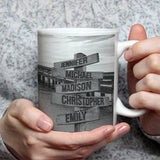 Ocean Dock Multi-Names Mug